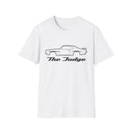 1970 GTO Judge Black Outline Silhouette Emblem Classic Car T-Shirt Fan Gift