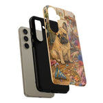 Guilty French Bulldog Phone Case, Confetti Watercolor Cover