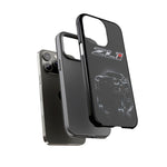 ZL1 Camaro phone case | tough phone case, black muscle car design