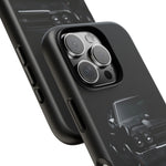 Black 1970 Chevelle SS Studio Front Tough Phone Case