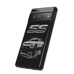 White SS Camaro reflection phone case | Car muscle car phone case