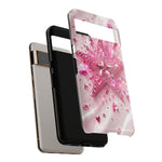 Pink Glitter Star Tough Case | Sparkle Phone Case
