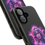 Weeping Angel Statue Vaporwave Phone Case Gothic Cosmic Tough Case