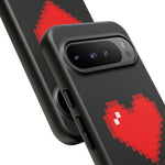 Pixel Heart 8-Bit Retro Art Tough Phone Case