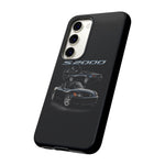 Black S2000 Roadster Collage JDM Tough Phone Case Cover Gift
