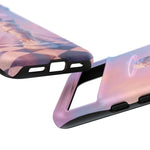 Praying Cherub Statue halo Vaporwave Aesthetic phone case
