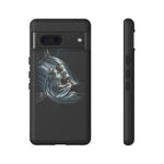 Tarpon Fishing Phone Case, Saltwater Portrait Black Cover, Gift