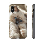 Ragdoll Kitten Sunbeam Phone Case Cute Kitten Aesthetic Gift
