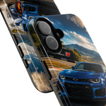 Track Day Modern Camaro ZL1 Tough Phone Case