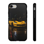 Aggressive Yellow C7 Z06 Tough Phone Case