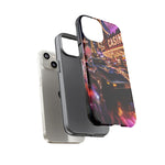 Vegas Strip Corvette Night Phone Case Neon Tough Case