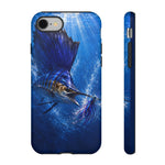 Sailfish Phone Case, Deep Sea Fishing Strike Tough Cover for Men
