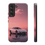 White FD RX-7 Blush Pink Sky Tough Case