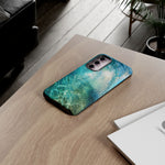 Ocean Wave Tunnel Tough Case | Turquoise Surf Phone Cover