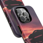 C8 Sunset Silhouette Phone Case Tough Protective Case