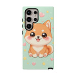 Shiba Inu Kawaii Chibi Smile Pet Dog Art Tough Phone Case