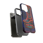 Neon Cowboy Boot phone case | High Noon Saloon design