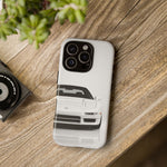 White NSX Phone Case, Retro 90s JDM Supercar Cover, Gift for Car Lovers