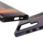 Temple Bell Sunset Phone Case Japan Zen Tough Case