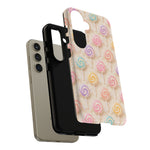 Pastel Swirl Lollipops Tough Case | Candy Pattern Phone Cover