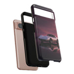 Soft White C3 Corvette Mauve Sky Phone Case