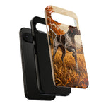German Shorthaired Pointer Pointing Art Tough Phone Case