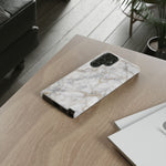 White Marble Pattern Phone Case | Tough Cover