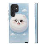 Samoyed Kawaii Snowball Chibi Art Tough Phone Case