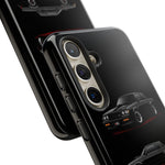 Black GNX Phone Case, Three-View Muscle Car Vector Tough Cover