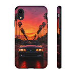 Fox Body Mustang Sunset Tough Phone Case - Palm Boulevard Poster