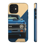1970 Chevy Nova SS Marina Blue Tough Phone Case