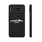 1970 Camaro Z28 White Silhouette Tough Phone Case Cover Gift