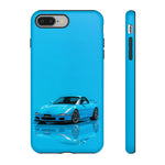 RX-7 Cyan Studio Phone Case Studio Color Match Car Art
