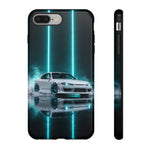 White S15 Silvia Neon Fog Drift Tough Phone Case