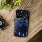 Skyline GT-R R34 Bayside Blue Tokyo Night Art Tough Phone Case