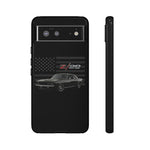 Z28 Camaro Phone Case Classic Muscle Car Patriotic Tough Cover Gift Art