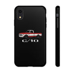 1970 C10 Red White Classic Pickup Tough Phone Case Cover