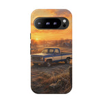 73 Chevy C10 Square body Truck Two-Tone Sunrise Tough Phone Case