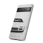 White NSX Phone Case, Retro 90s JDM Supercar Cover, Gift for Car Lovers
