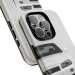 White Skyline Phone Case, R34 GTR 90s JDM Legend Tough Cover for Men, Gift
