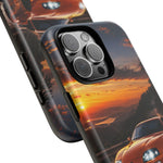 Supra MK4 Orange Touge Night JDM Speed Art Tough Phone Case