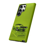Green Cuda Muscle Car phone case for Gear Heads