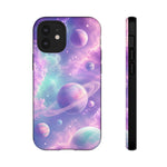 Pastel Galaxy Planet Vaporwave Art Tough Phone Case