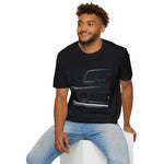 1969 Camaro SS Dark Teaser Classic Muscle T-Shirt Fan Gift