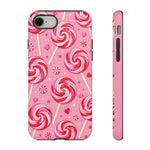 Candy Swirl Lollipop Art Tough Phone Case