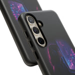 Girl at Window Night Cityphone Case | Tough Case