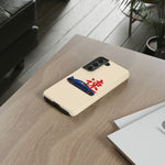 R34 Skyline Red Kanji Minimal Tough Phone Case