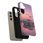 Silver Hakosuka Skyline Mirror Lake Tough Phone Case