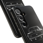 1969 Camaro Black Restomod Front Tough Phone Case Cover Gift
