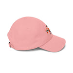 1967 1968 Mustang Fastback Dad Hat Pony Car Cap Adjustable Orange White GT